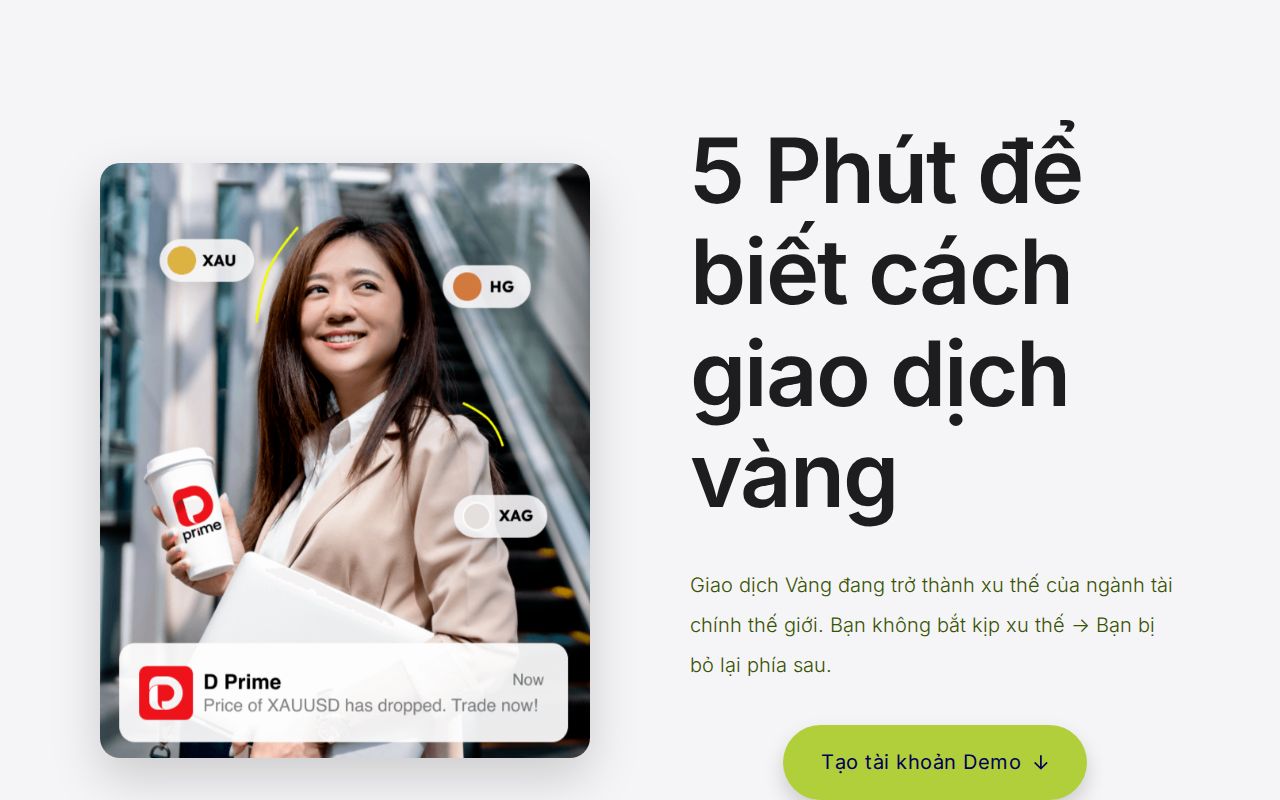 5 Phút để biết cách giao dịch vàng